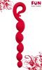 Bendybeads - red anal beads, Fun Factory