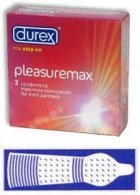 Prezerwatywy DUREX PLEASUREMAX - opakowanie 3 szt.