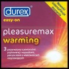 Prezerwatywy DUREX PLEASUREMAX WARMING - Opakowanie 3 szt.