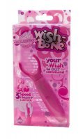 Wish-Bone - różowy, wodoodporny wibrator na palec