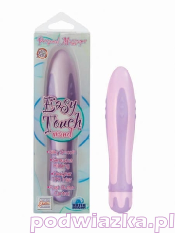 Easy Touch Massager - fioletowy wodoodporny wibrator